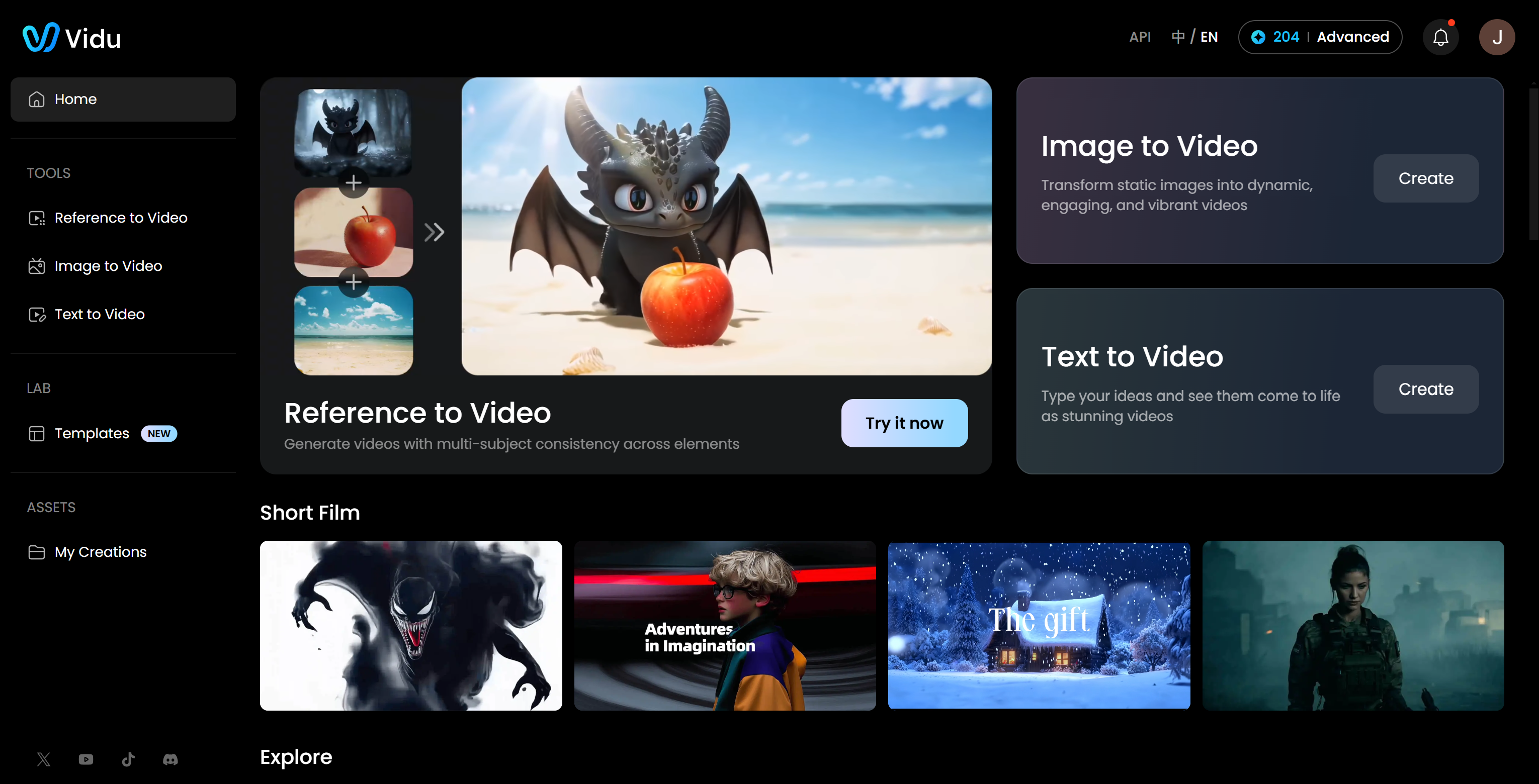 Vidu AI Video Generator gallery image