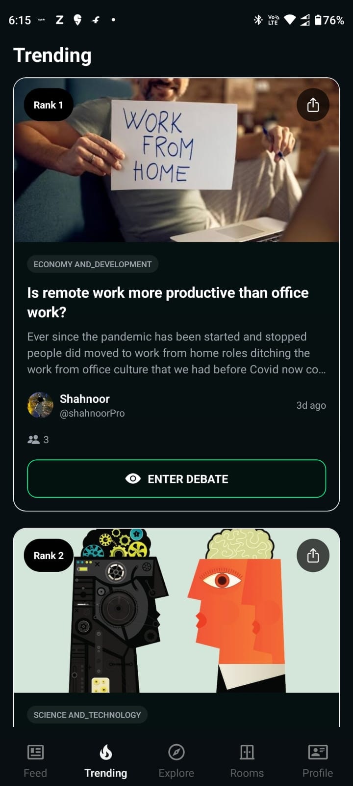 Dtrue – Debate, Vote & Discuss gallery image
