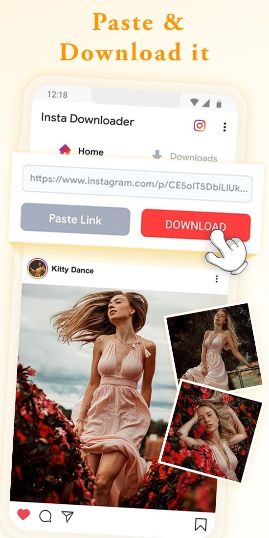 Video downloader for Insta gallery image