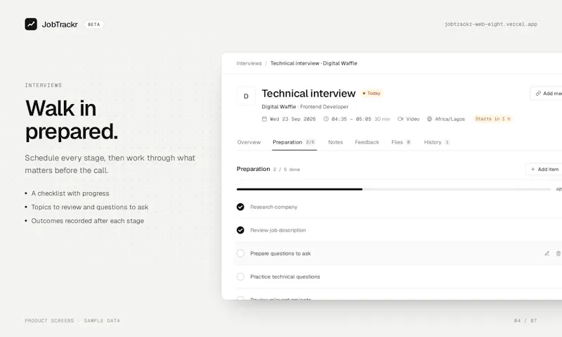 JobTrackr screenshot 5