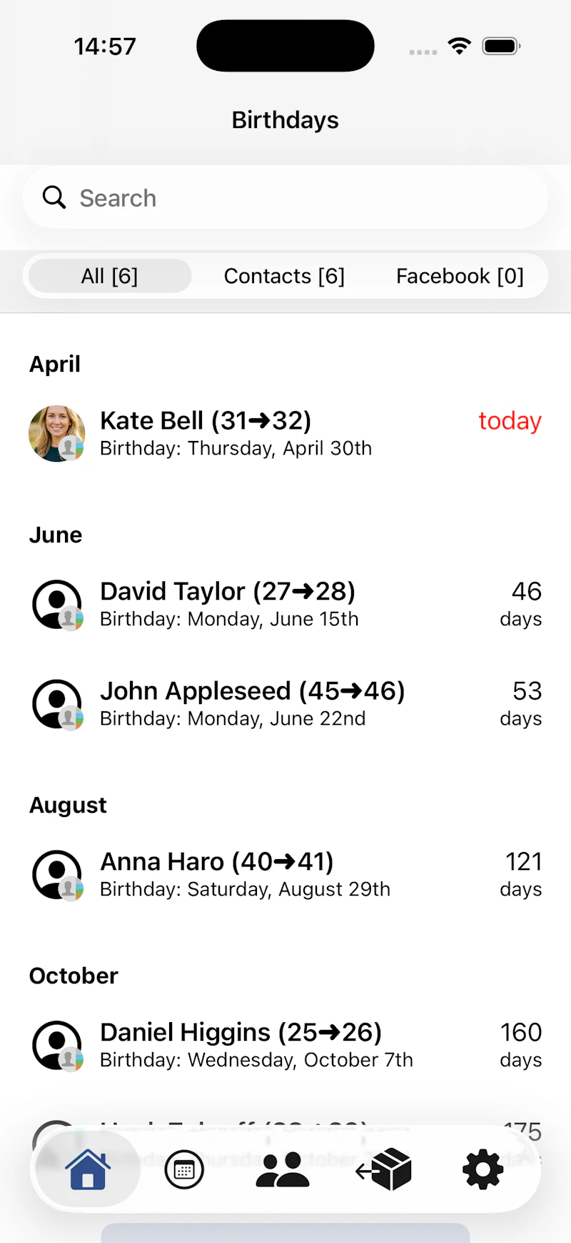 Good Friend Birthday Reminder screenshot 1