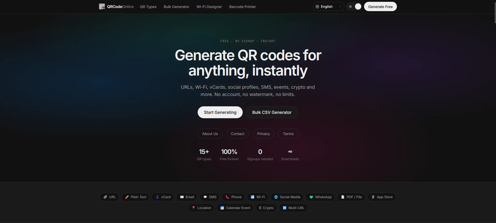 QRCodeGeneratorOnline.com gallery image