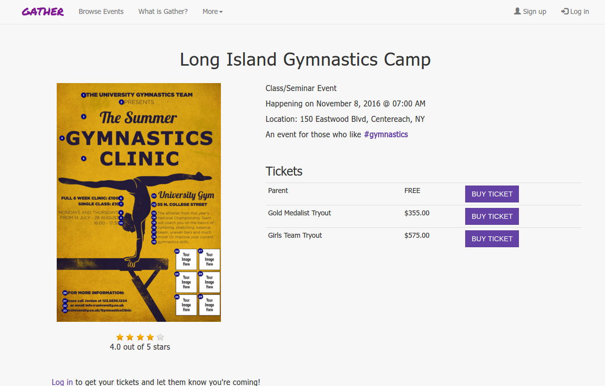 Gather (Gathertickets.com) gallery image