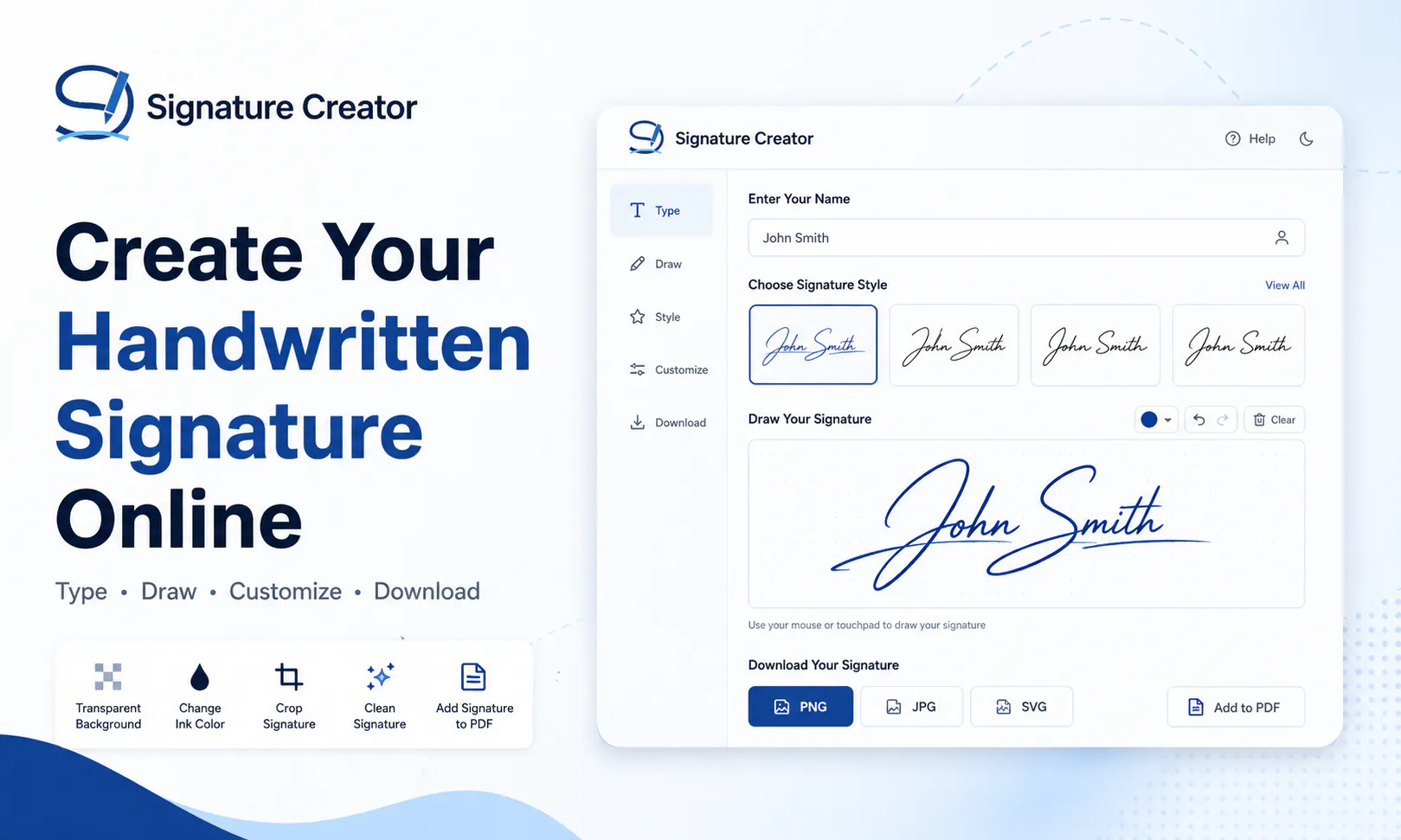 Signature Creator gallery image