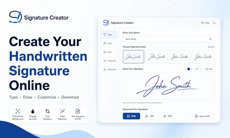 Signature Creator screenshot 1