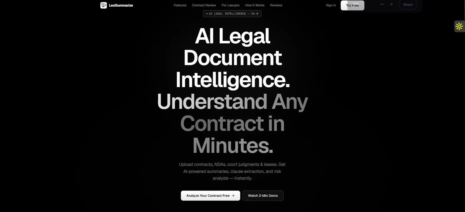 LexiSummarize screenshot 1