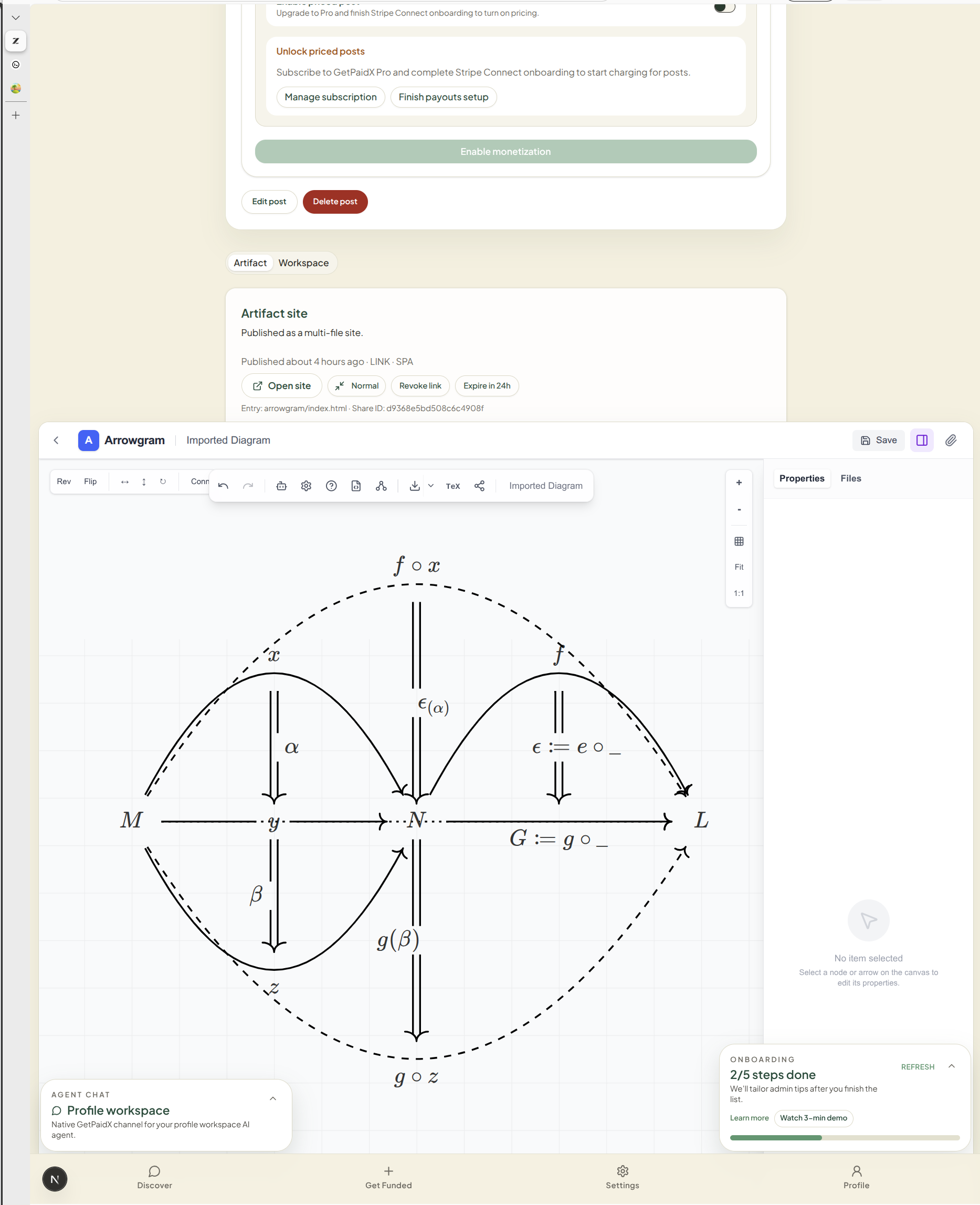 GetPaidX.com - Screenshot 4 showing product features and functionality