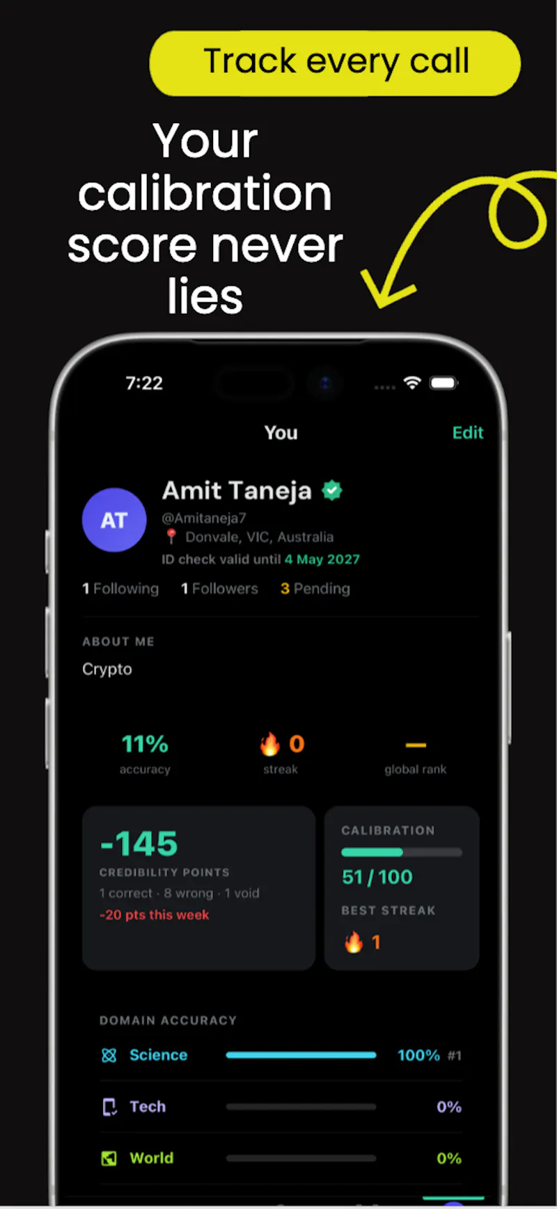 TellShots - Social forecasting platform screenshot 5