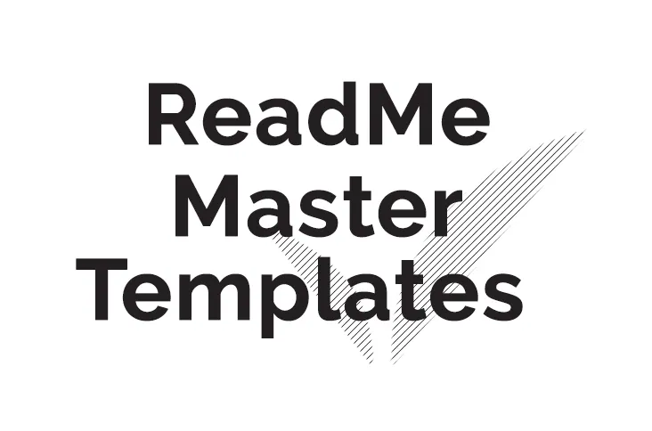 ReadMe Master Templates