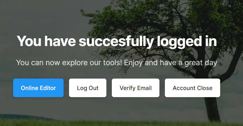 Tiny Editor - Free Online WYSIWYG Editor gallery image