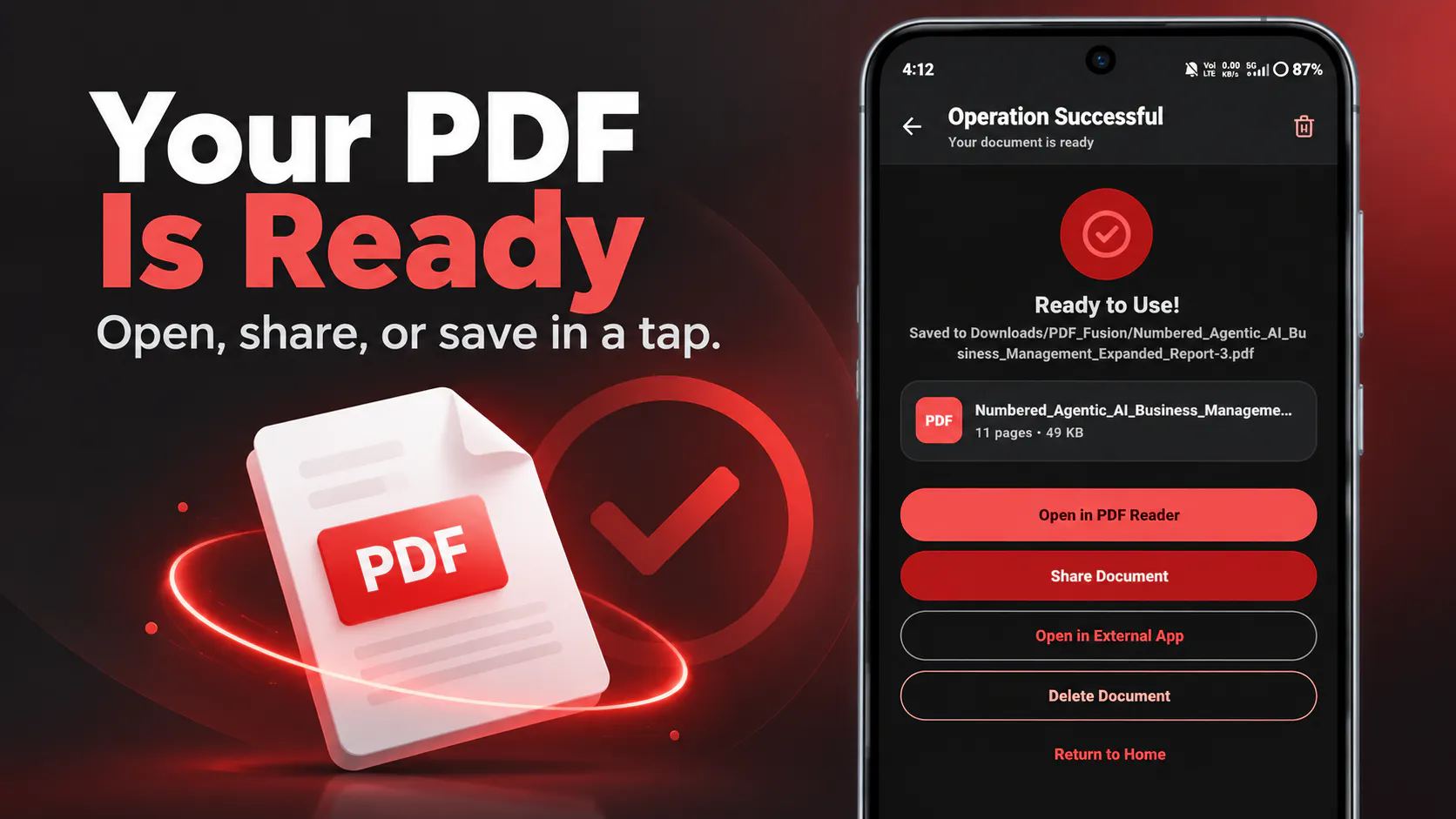 PDF Fusion: Editor & Scanner gallery image