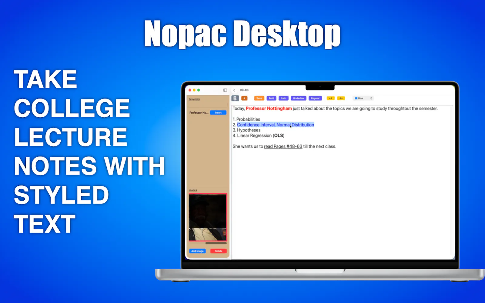 Nopac Desktop screenshot 1