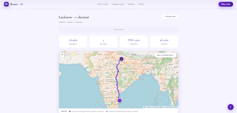 PlanRouteAI screenshot 4