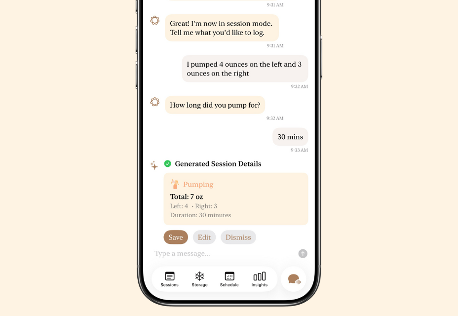 Diario del latte: alimentazione del bambino - App APP AMPION per il viaggio di alimentazione per bambini per nuovi genitori media 3
