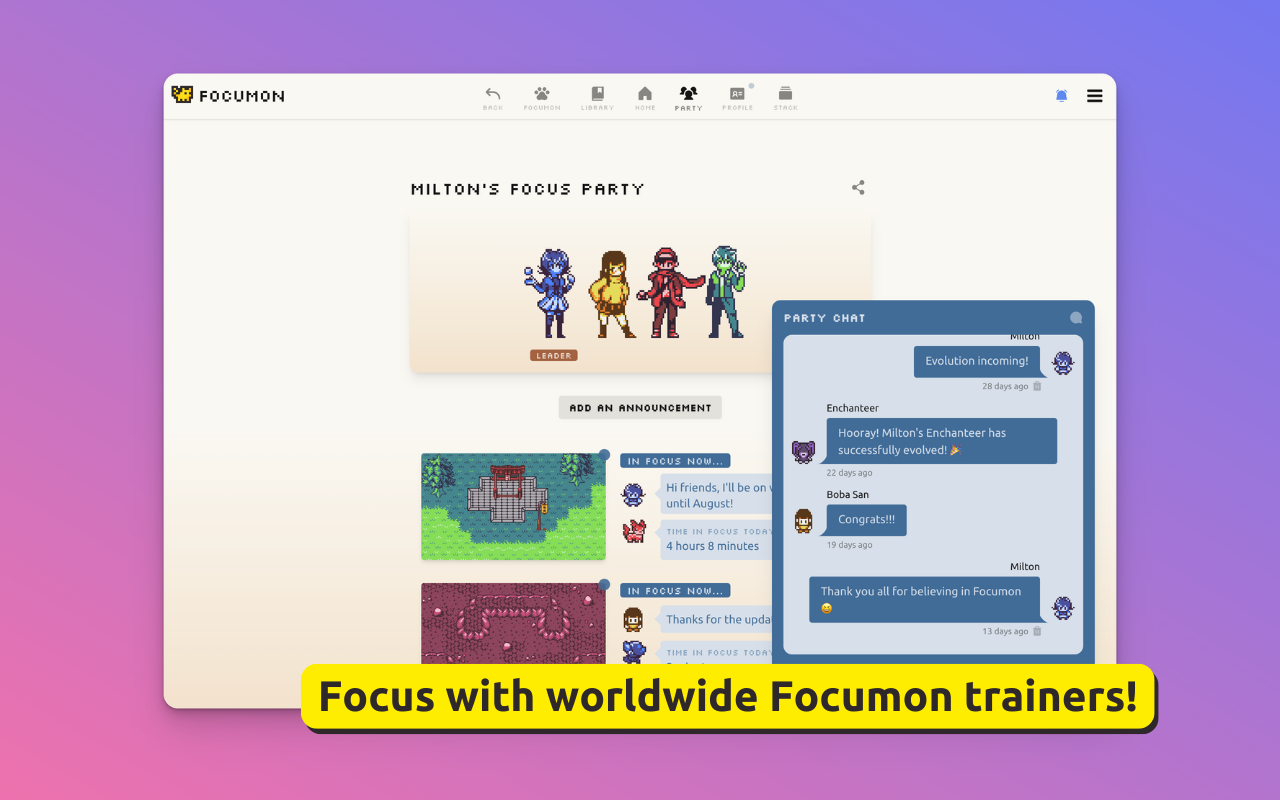 Focumon (Buildspace S5) - Gamify свои ежедневные цели! медиа 5