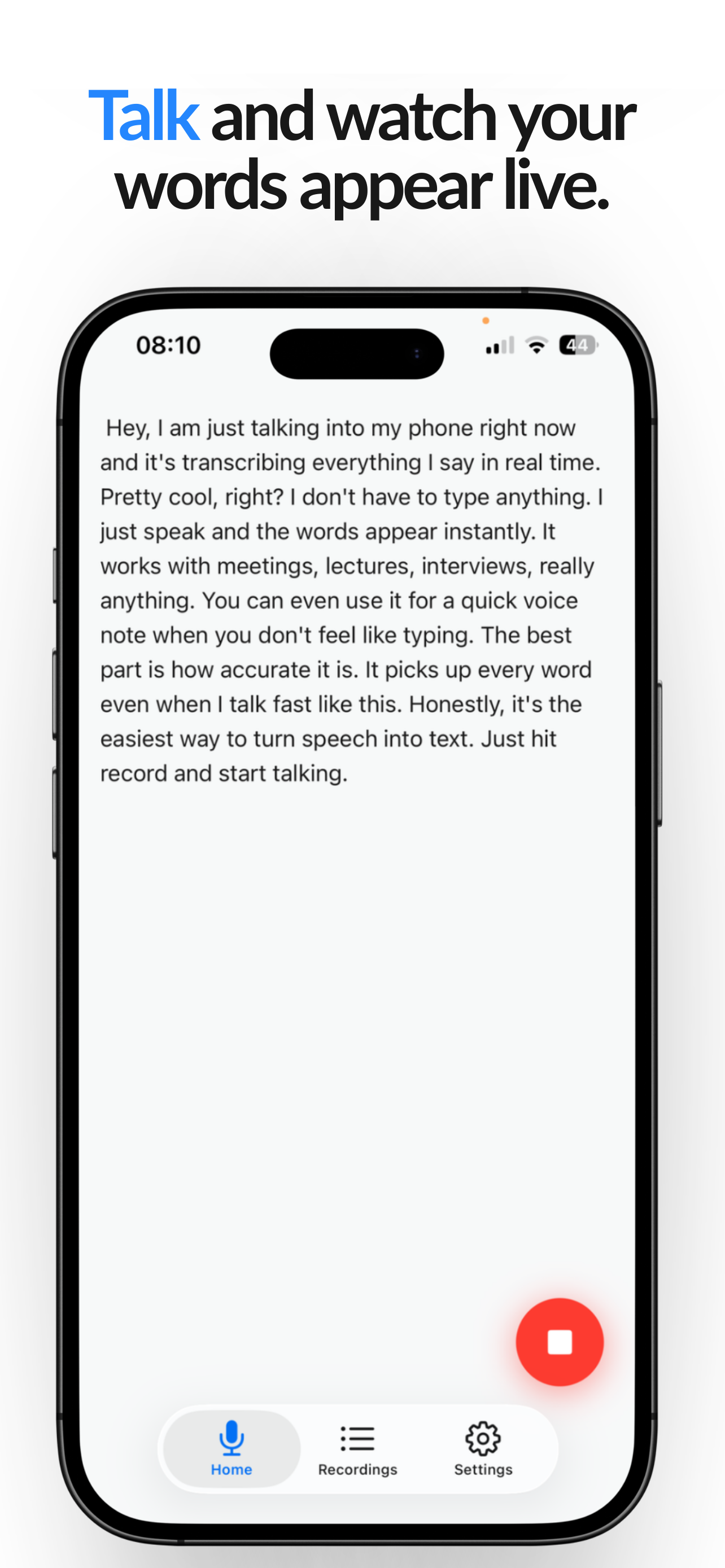 Voice Notes to Text - SotiTalk gallery image