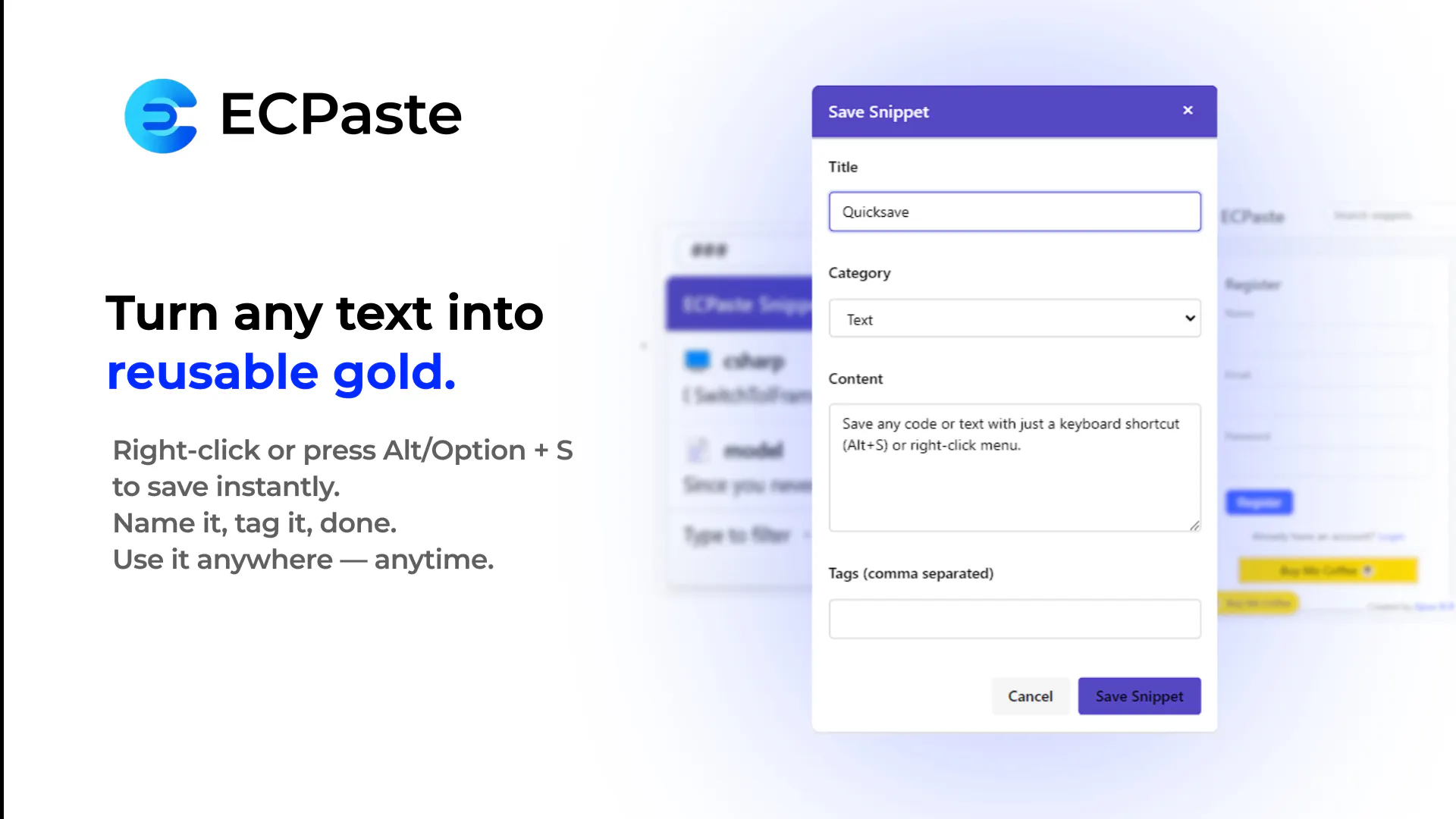 ECPaste gallery image