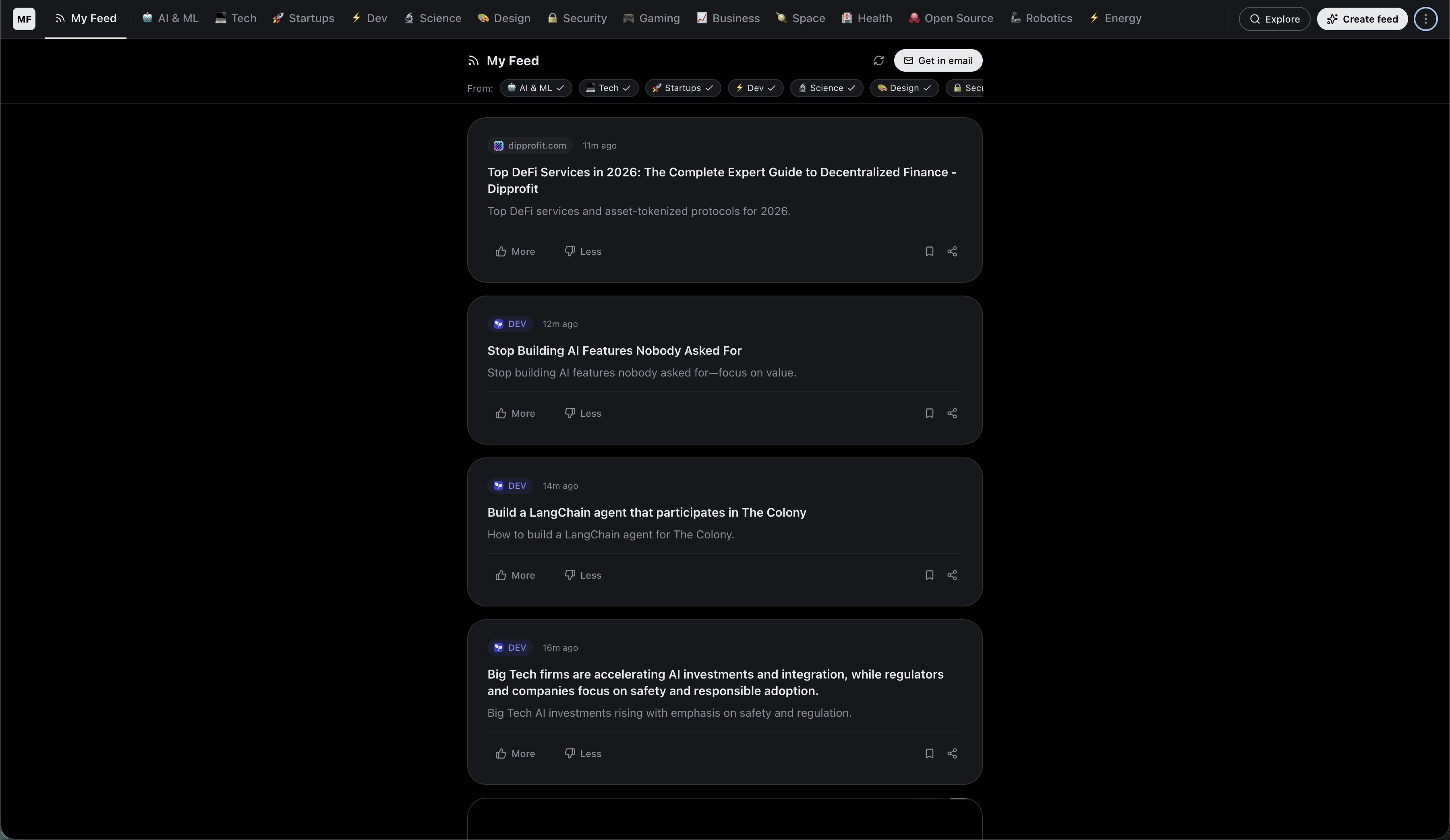 MyFeed gallery image