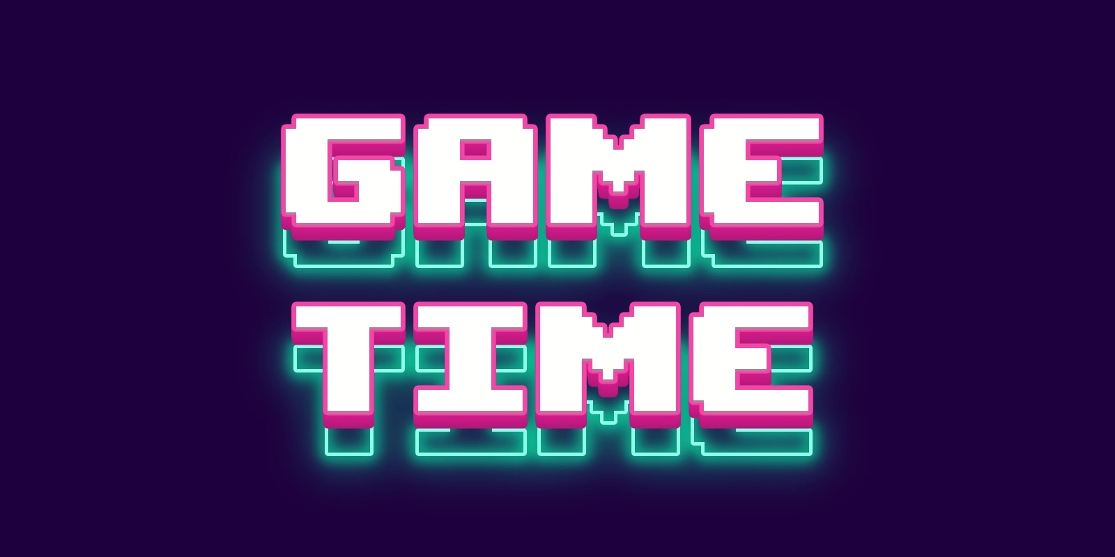 وسائط 3D NEON FONT EFFENT - اصنع خطًا جميلًا ، آثار نمط الشعار 3