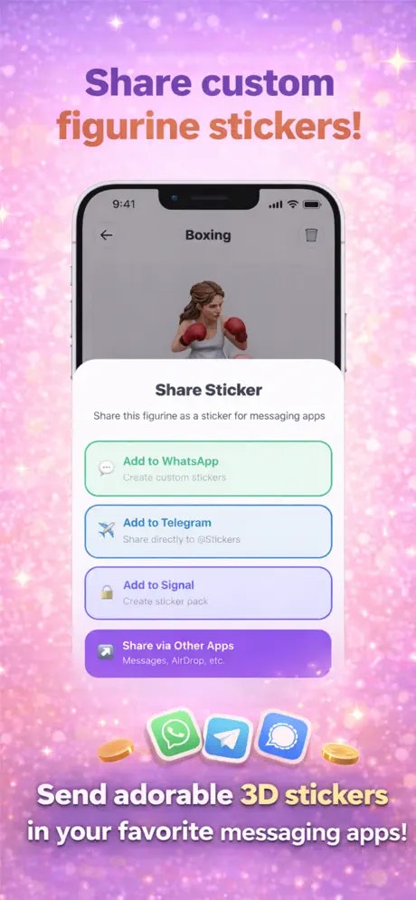 Figurines: Mini 3D You - Screenshot 2 showing product features and functionality
