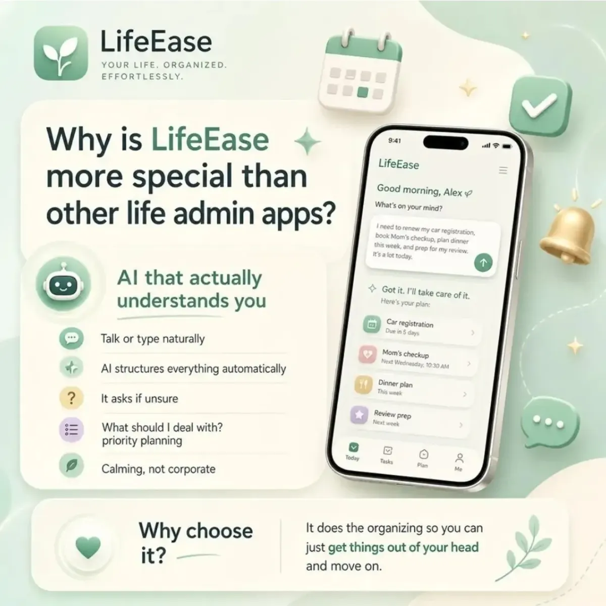 LifeEase (AI admin) gallery image