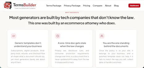 TermsBuilder gallery image