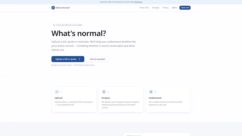 What's Normal?  screenshot 1