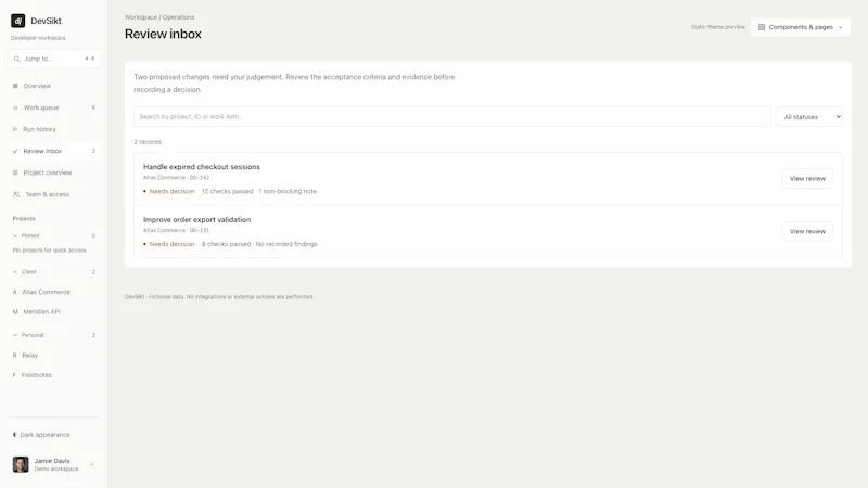 DevSikt Free screenshot 2