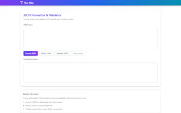 Tool Atlas: Free Online Toolbox gallery image