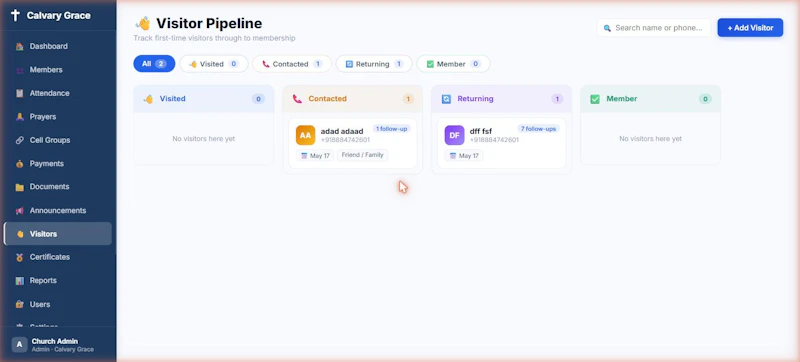 Church CMS screenshot 5