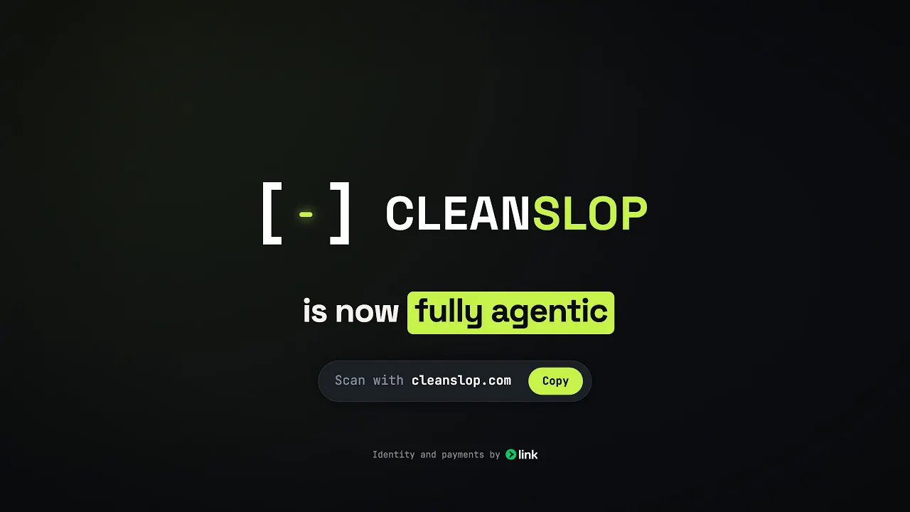 Agentic CleanSlop gallery image