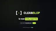 Agentic CleanSlop
