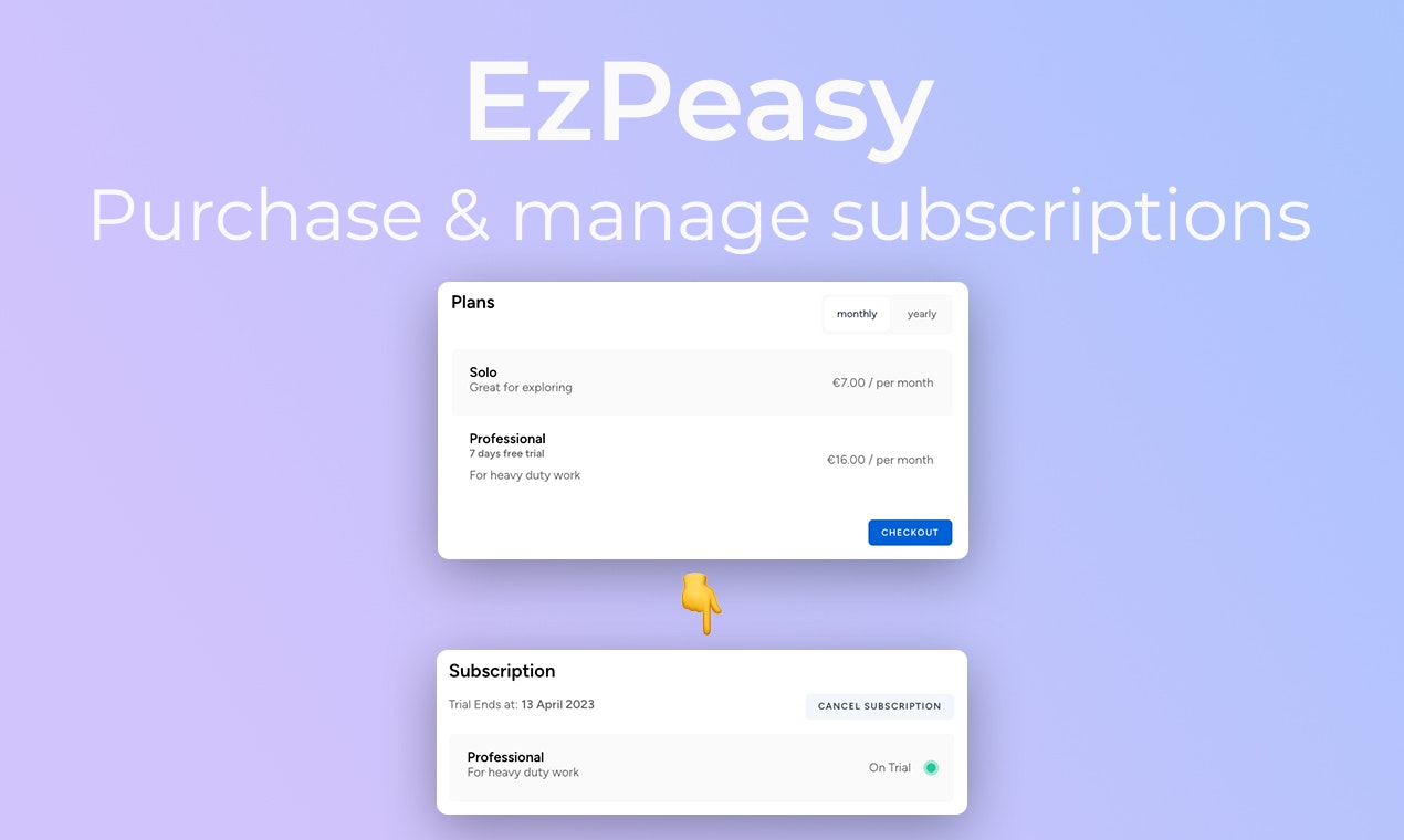 Media Ezpeasy - Pengurusan Langganan untuk Lemonsqueezy 2