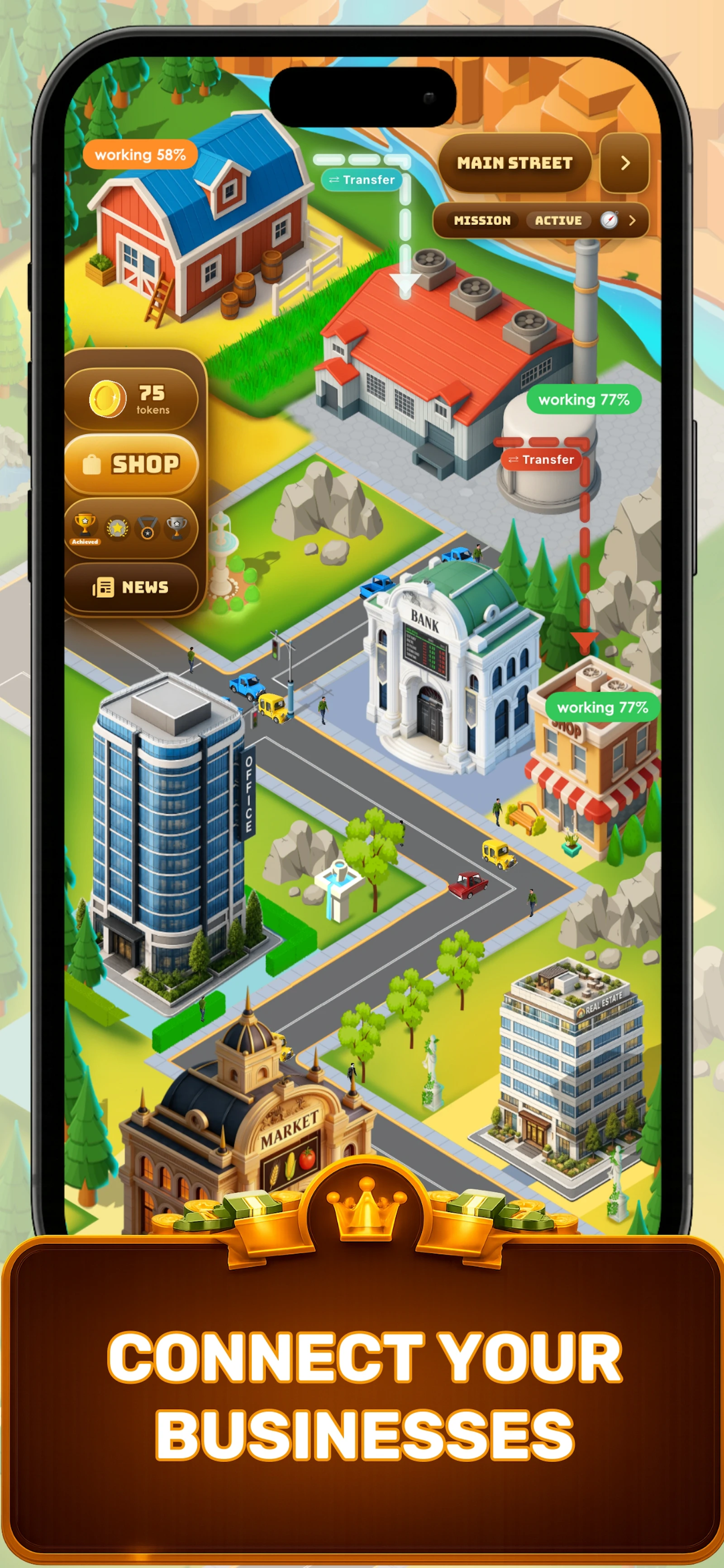 Business Empire Manager Simulao screenshot 3