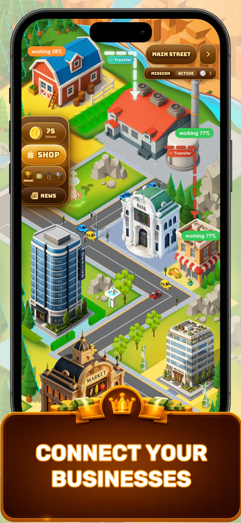 Business Empire Manager Simulao screenshot 3