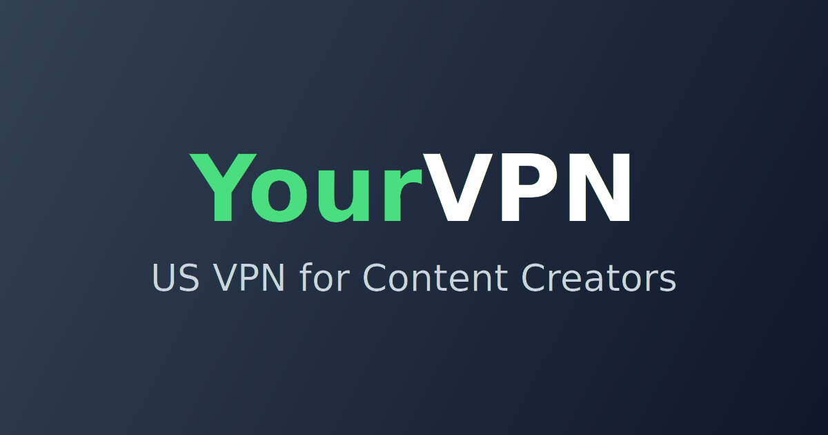 YourVPN - Main product screenshot demonstrating key features and user interface