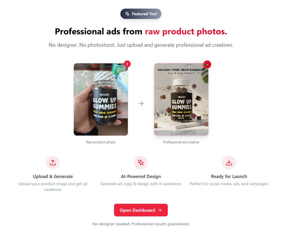 Higit - Deja de pagar $ 500 por fotos de productos y creatividades media 1
