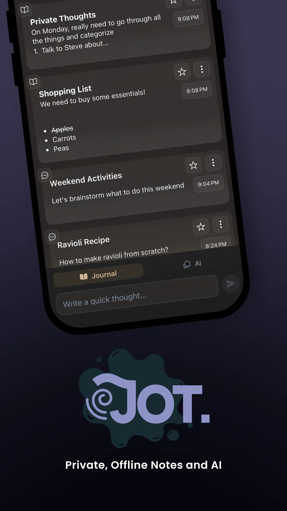 Welcome to Jot!!