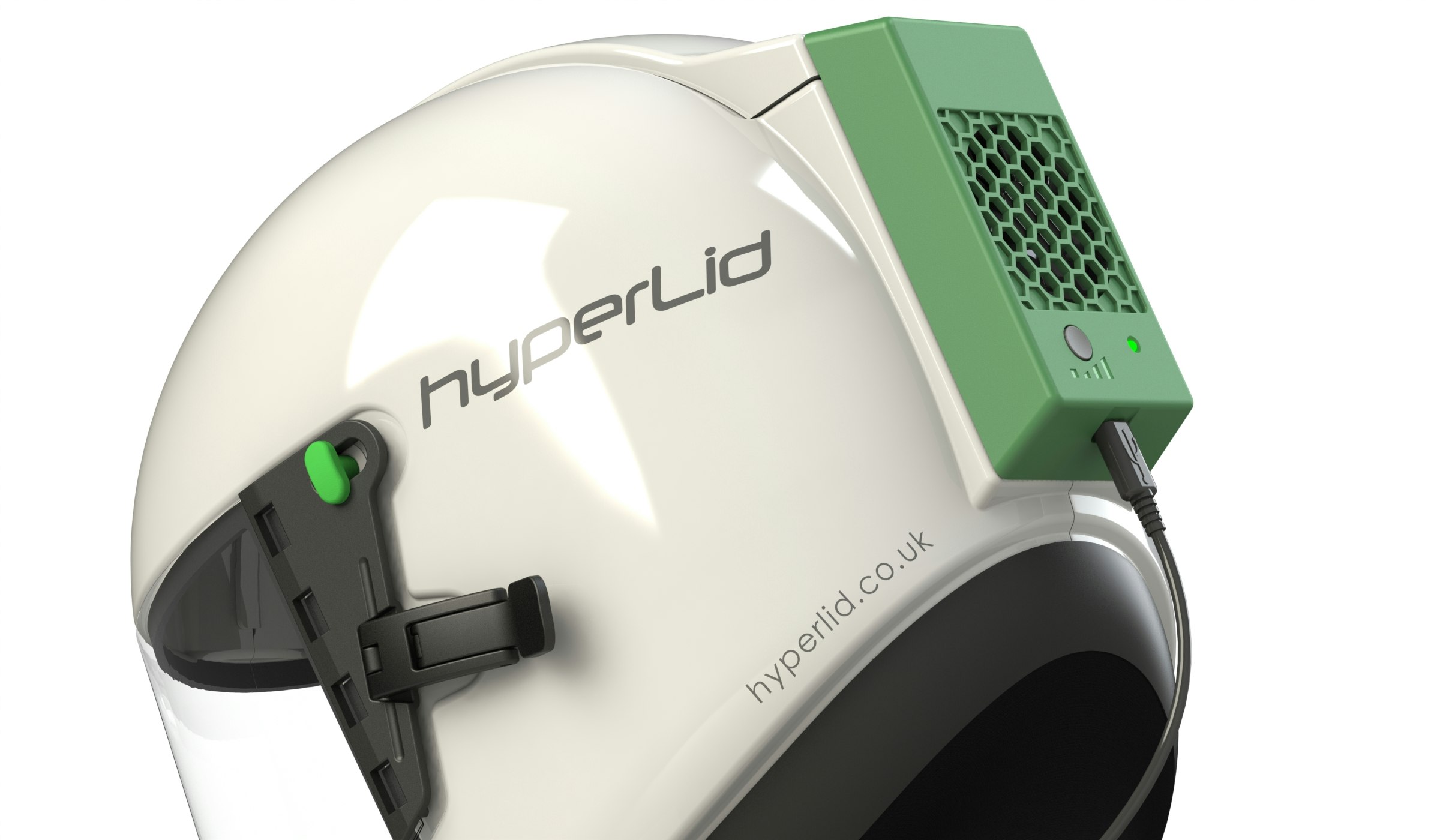 hyperLid: lightest designer PPE helmet gallery image