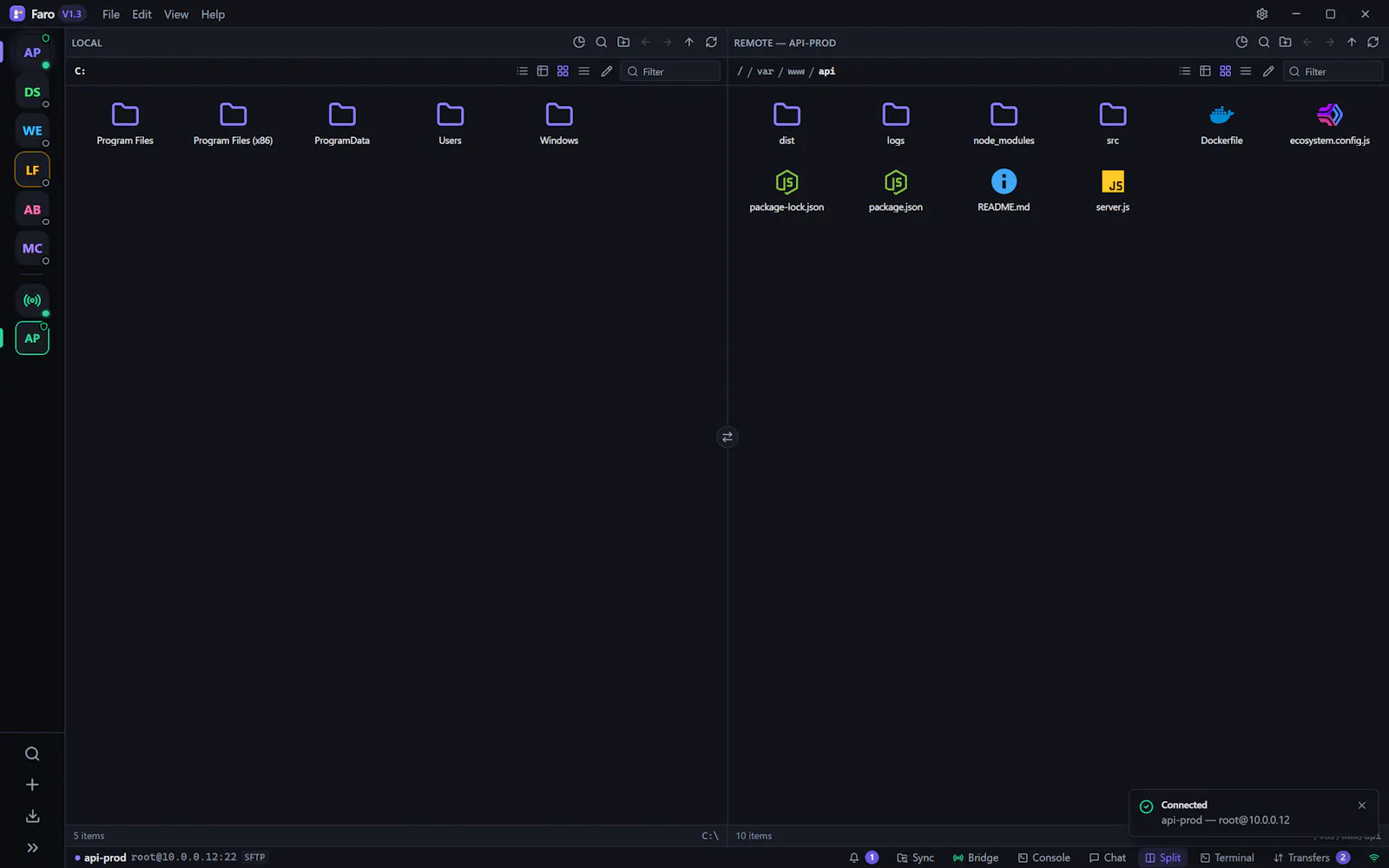 Faro screenshot 3