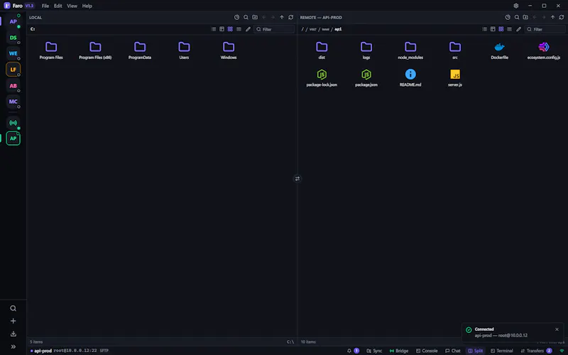 Faro screenshot 3