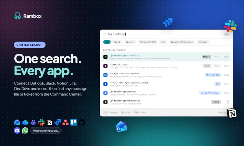 Rambox screenshot 10
