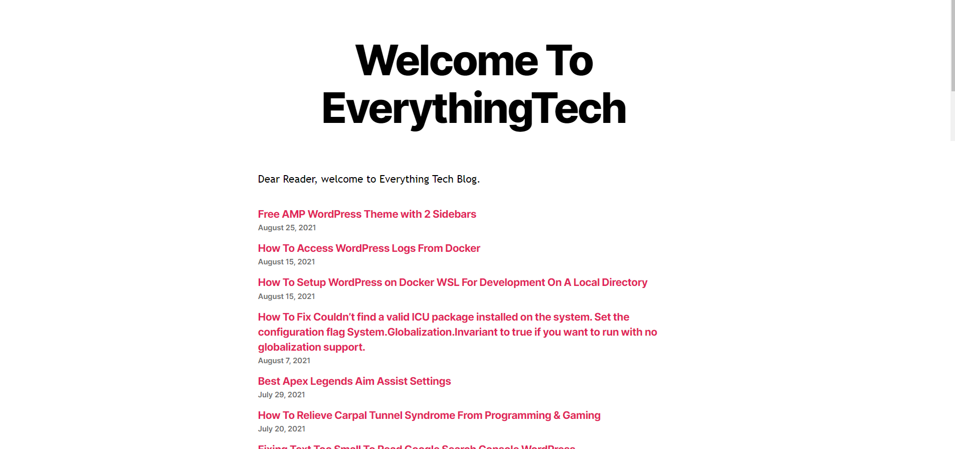 Twenty Twenty But Has 2 Sidebars gallery image