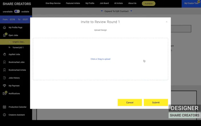 Share Creators gallery image