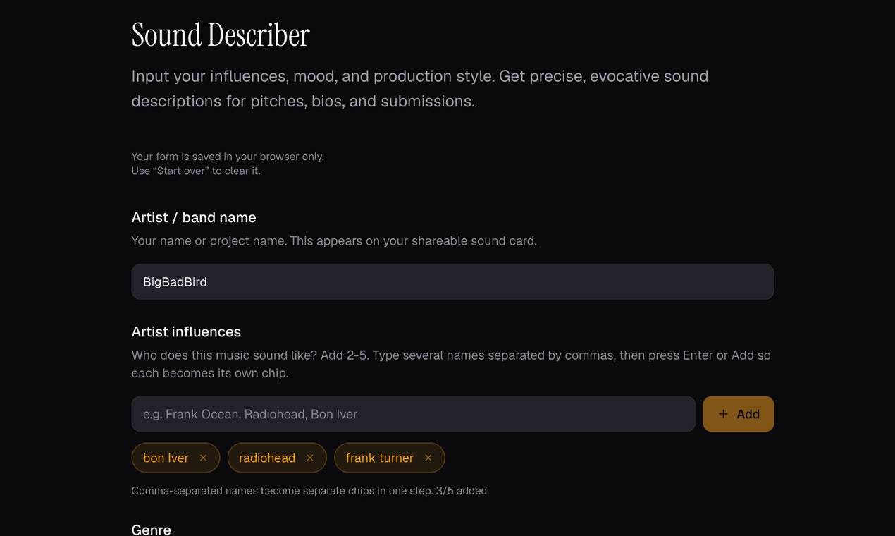 BigBadBird Music Tools gallery image