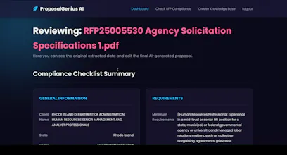 ProposalGenius AI gallery image