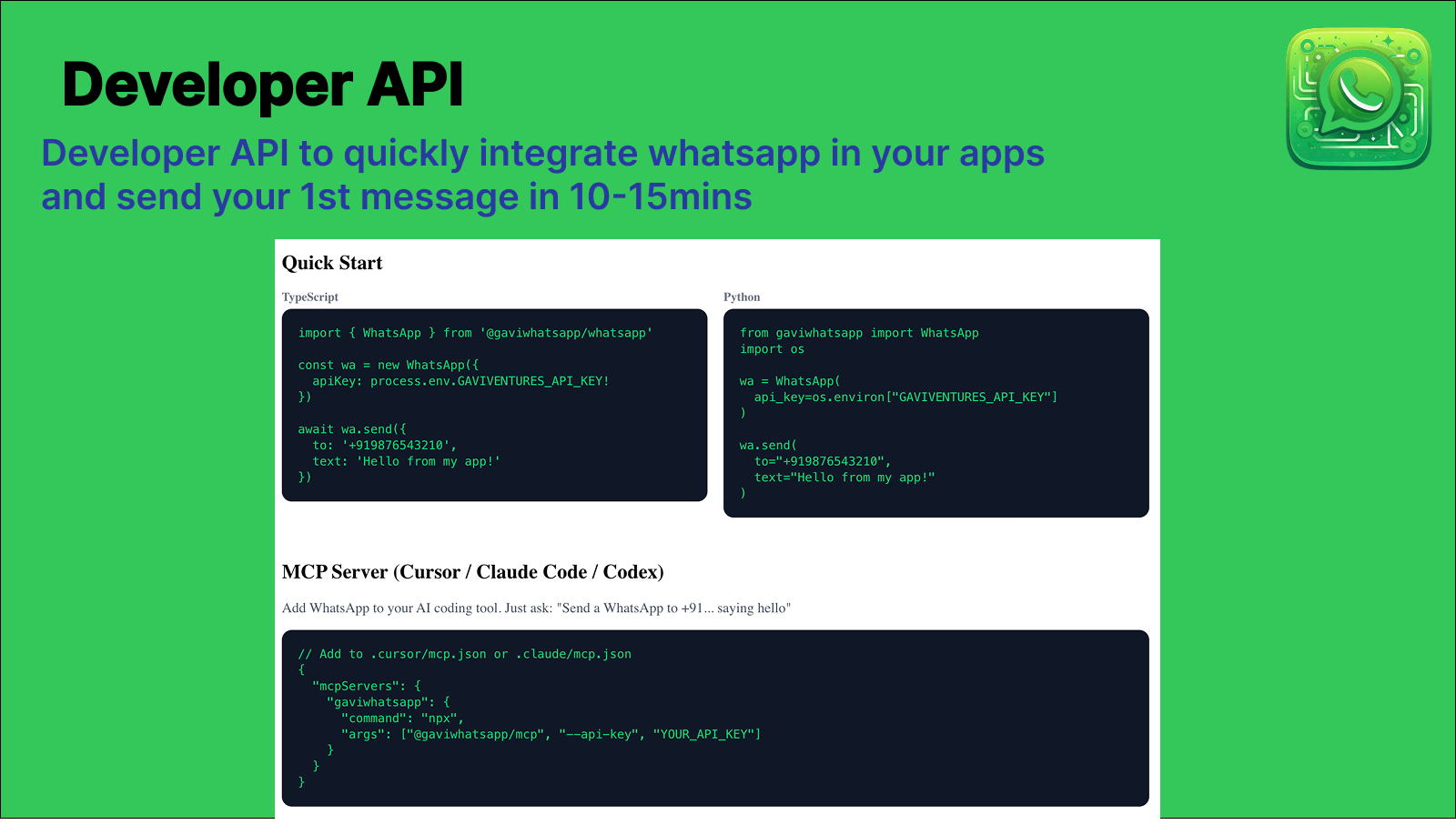 Gavi Whatsapp Automations gallery image