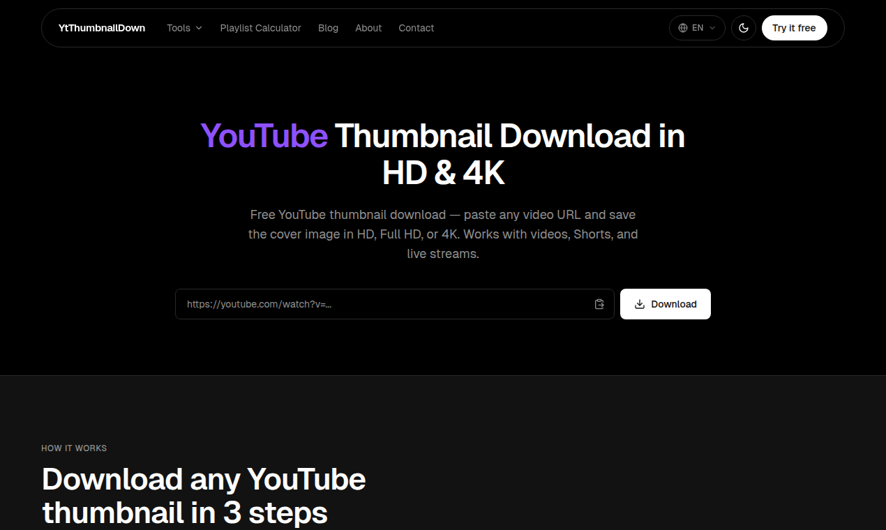 YtThumbnailDown gallery image