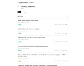 Epstein Files Organized & Searchable gallery image