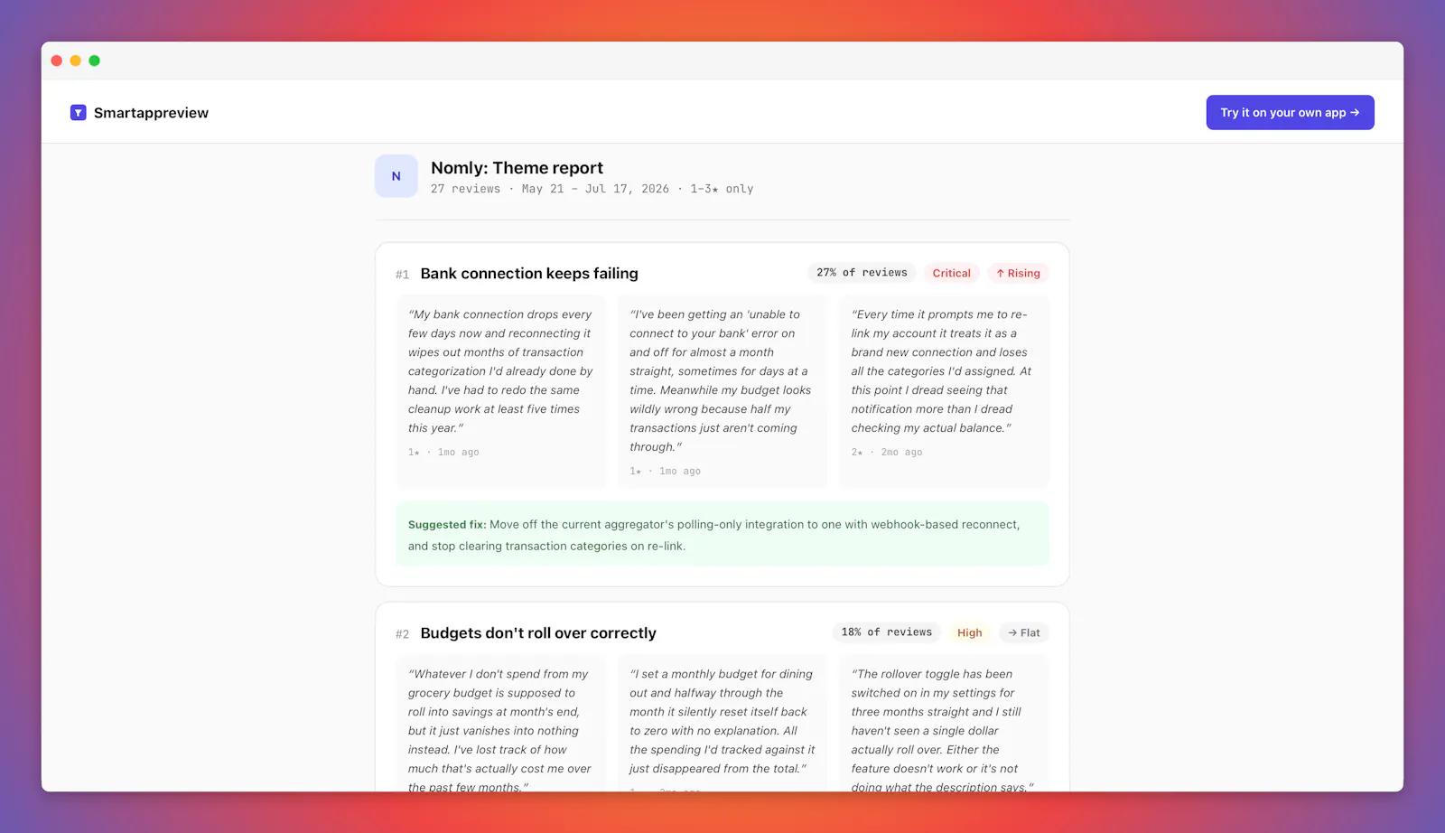 Smartappreview screenshot 3